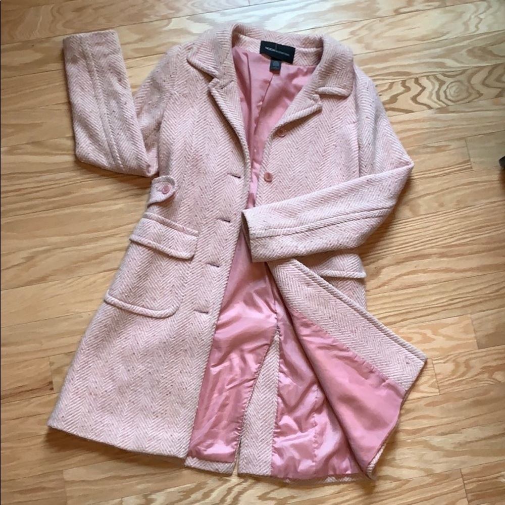 VS Pink Pea Coat
